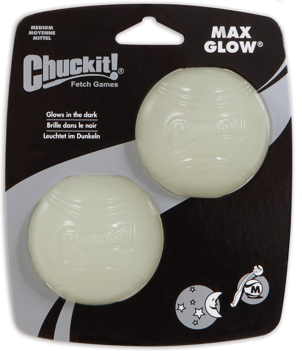 Pelota "Max Glow" Chuckit! Reflectante
