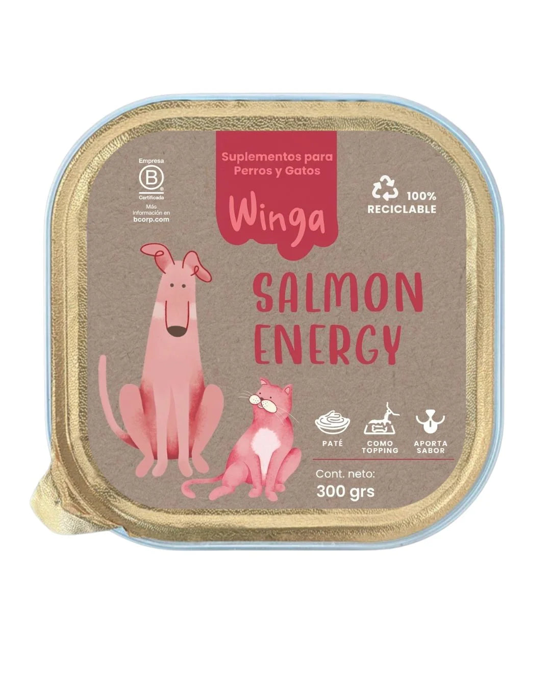 Winga Paté Salmon Energy 300 g