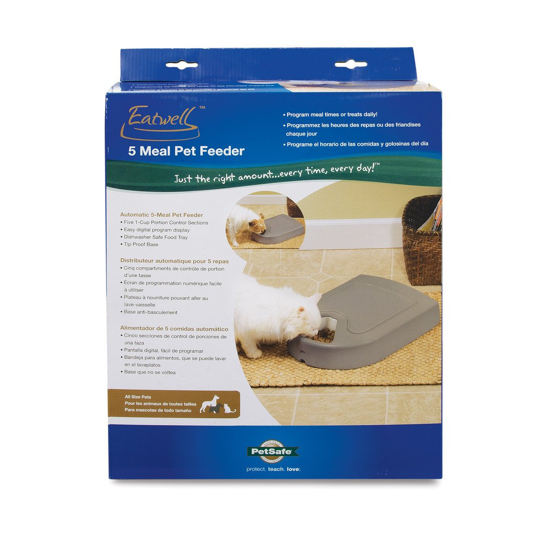 Comedero Automático para 5 Comidas