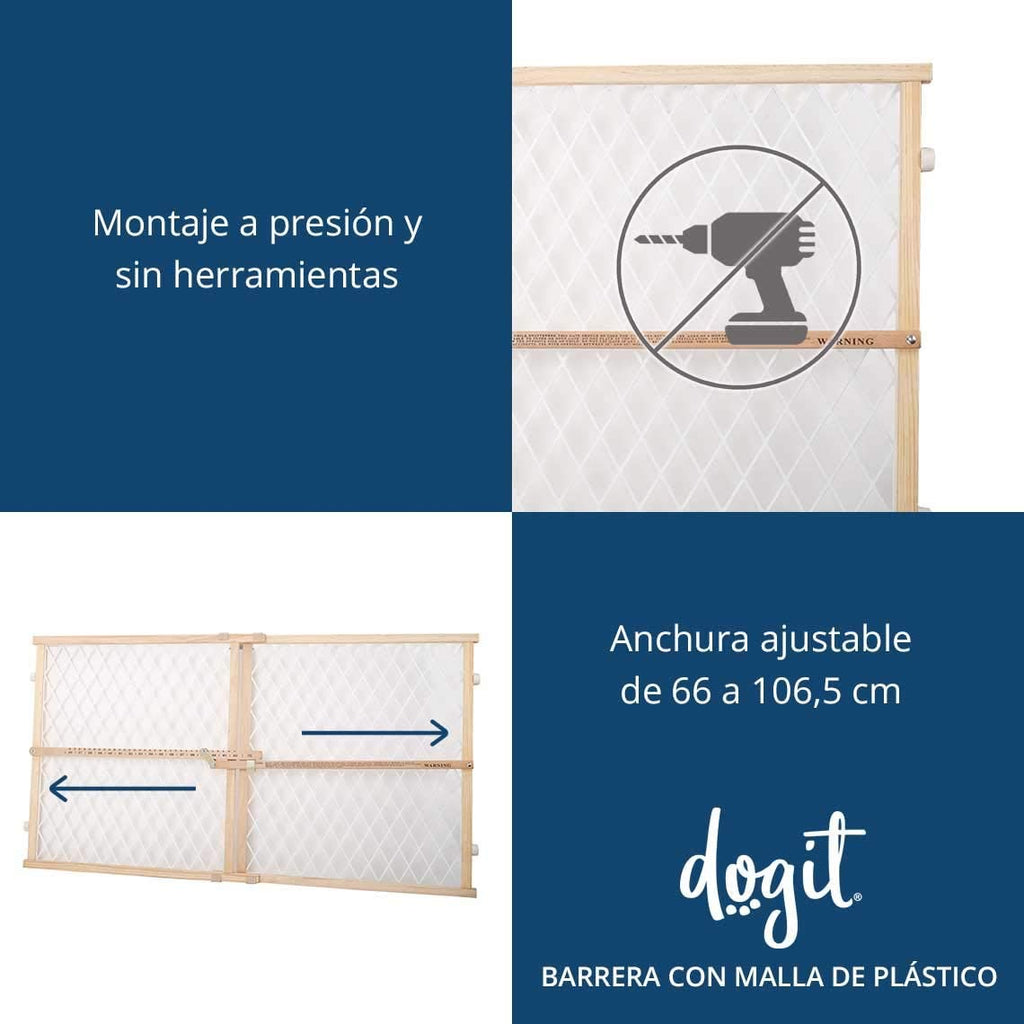 Dogit Barrera Seguridad Malla