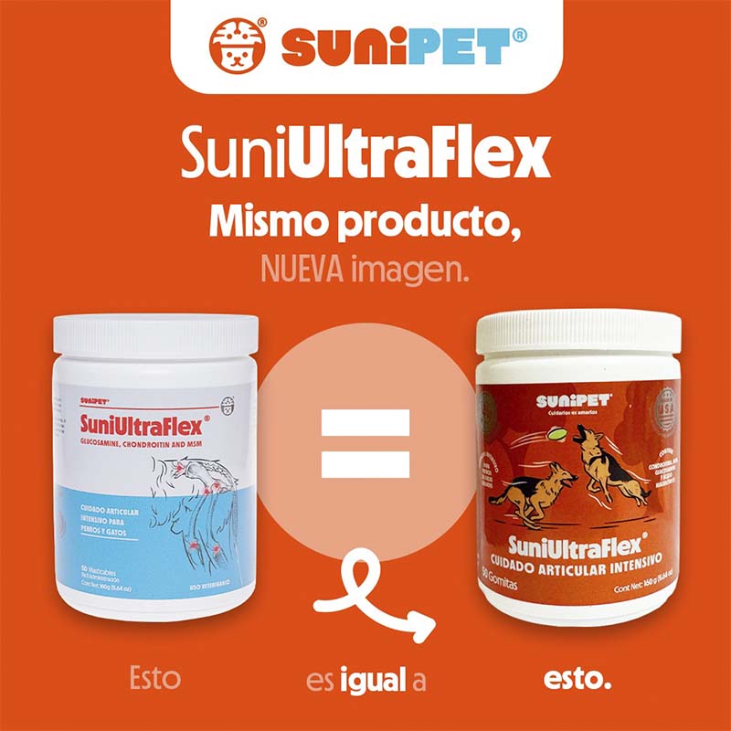 SuniUltraFlex Suplemento para Cuidado Articular Intensivo 160 g