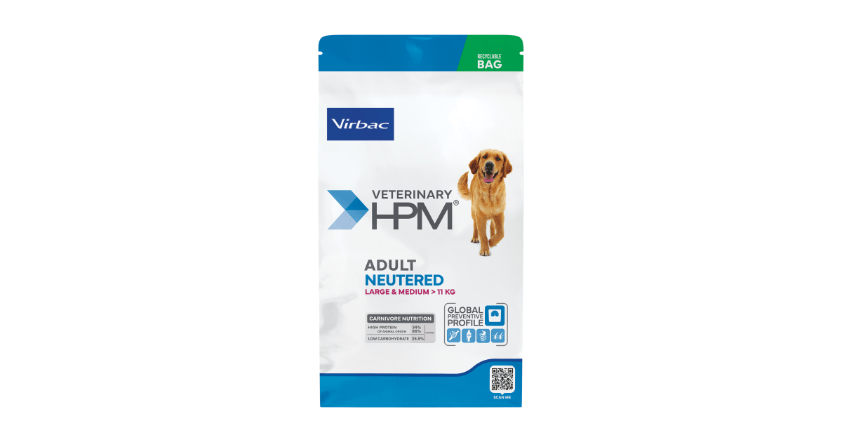 Perro Adulto Neutered Large & Medium Virbac HPM 12 Kg
