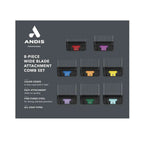 Set Alzadores Acero Inoxidable Andis 8 Piezas