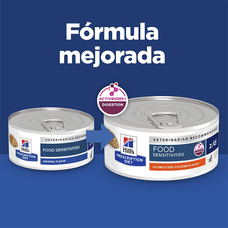 Hill's z/d Lata Skin Food Sensitivities Gatos 156 g