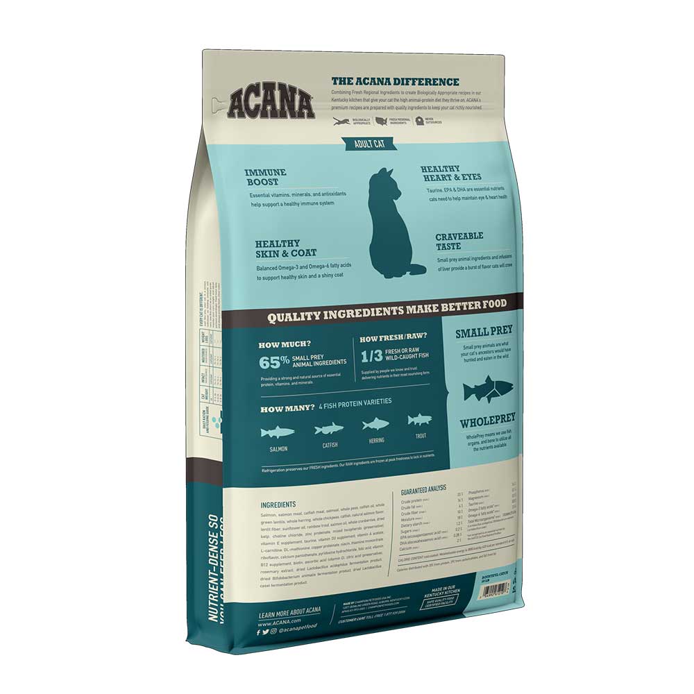 Acana Bountiful Catch para Gatos - 4,5 Kg