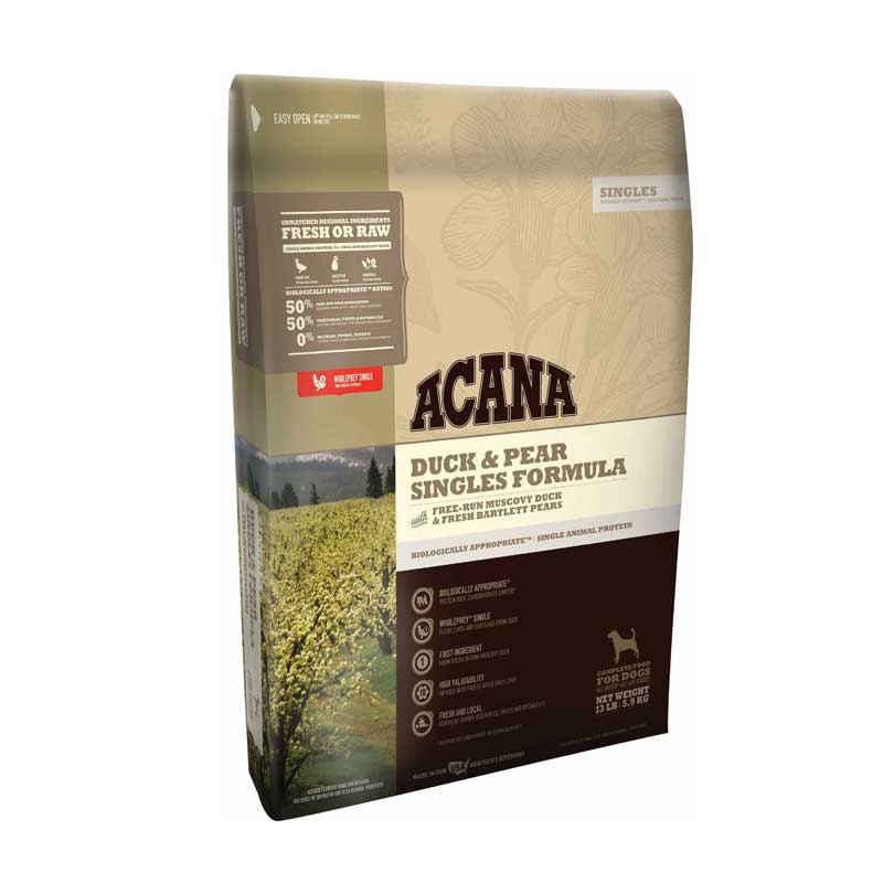 Acana Singles Duck & Pear para Perros