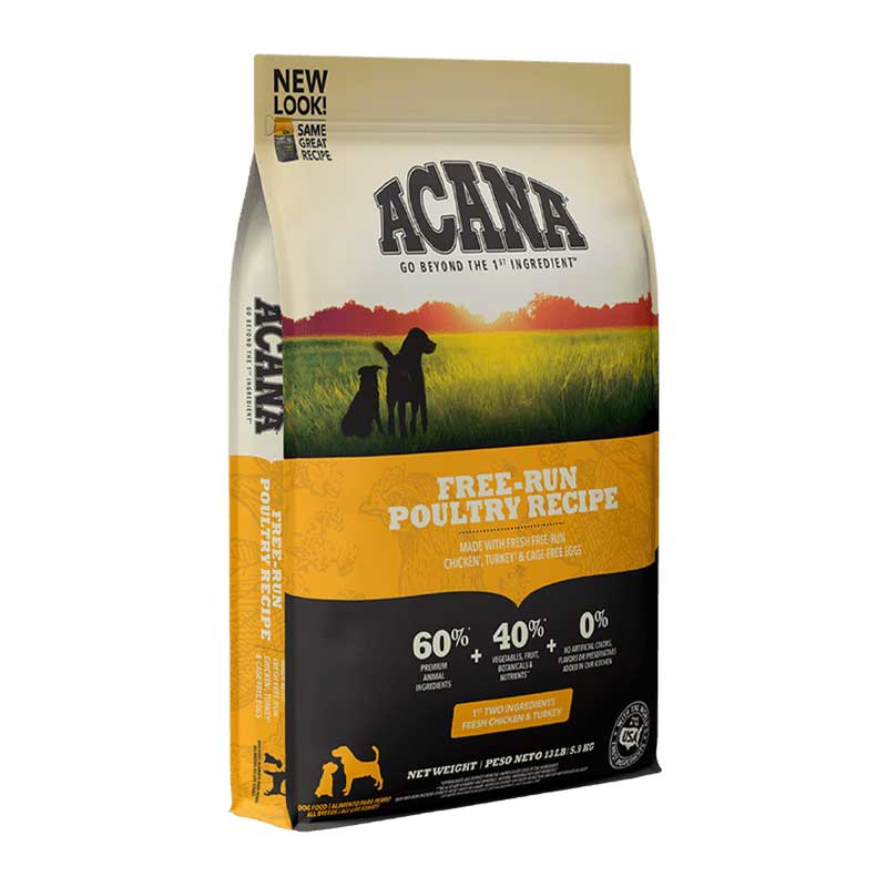 Acana Heritage Free-Run Poultry para Perros - 2 kilos