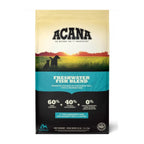 Bolsa de Acana Heritage Freshwater Fish para Perros, alimento premium con trucha y bagre, fórmula natural rica en proteína.
