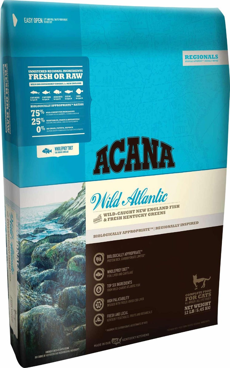 Acana Wild Atlantic para Gatos - 4,5 kilos