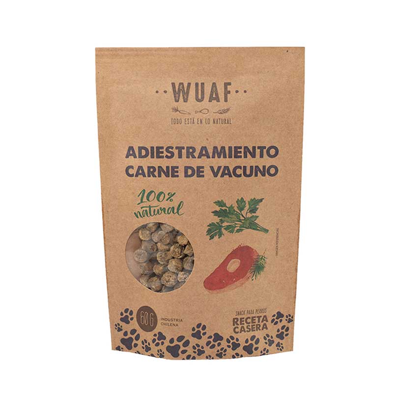 Snack Wuaf Adiestramiento Carne Vacuno