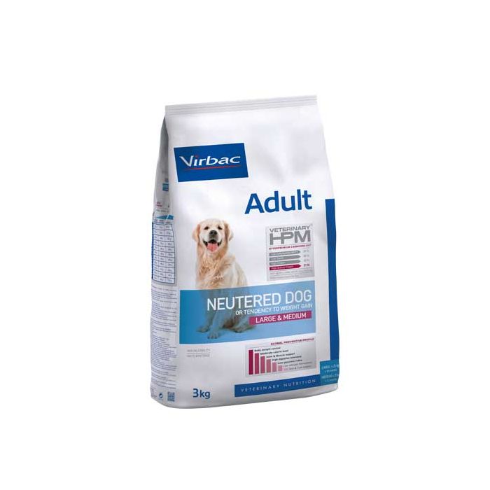 Perro Adulto Neutered Large & Medium Virbac HPM 3 Kg