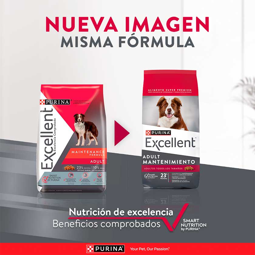Purina Excellent Maintenance para Perros 15 Kg VENCIMIENTO