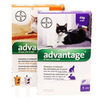 Advantage Pipeta Antipulgas para Gatos - Hasta 4 kilos