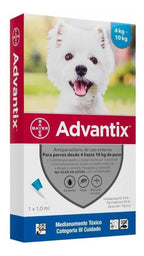 Antiparasitario Pipeta Advantix para Perros