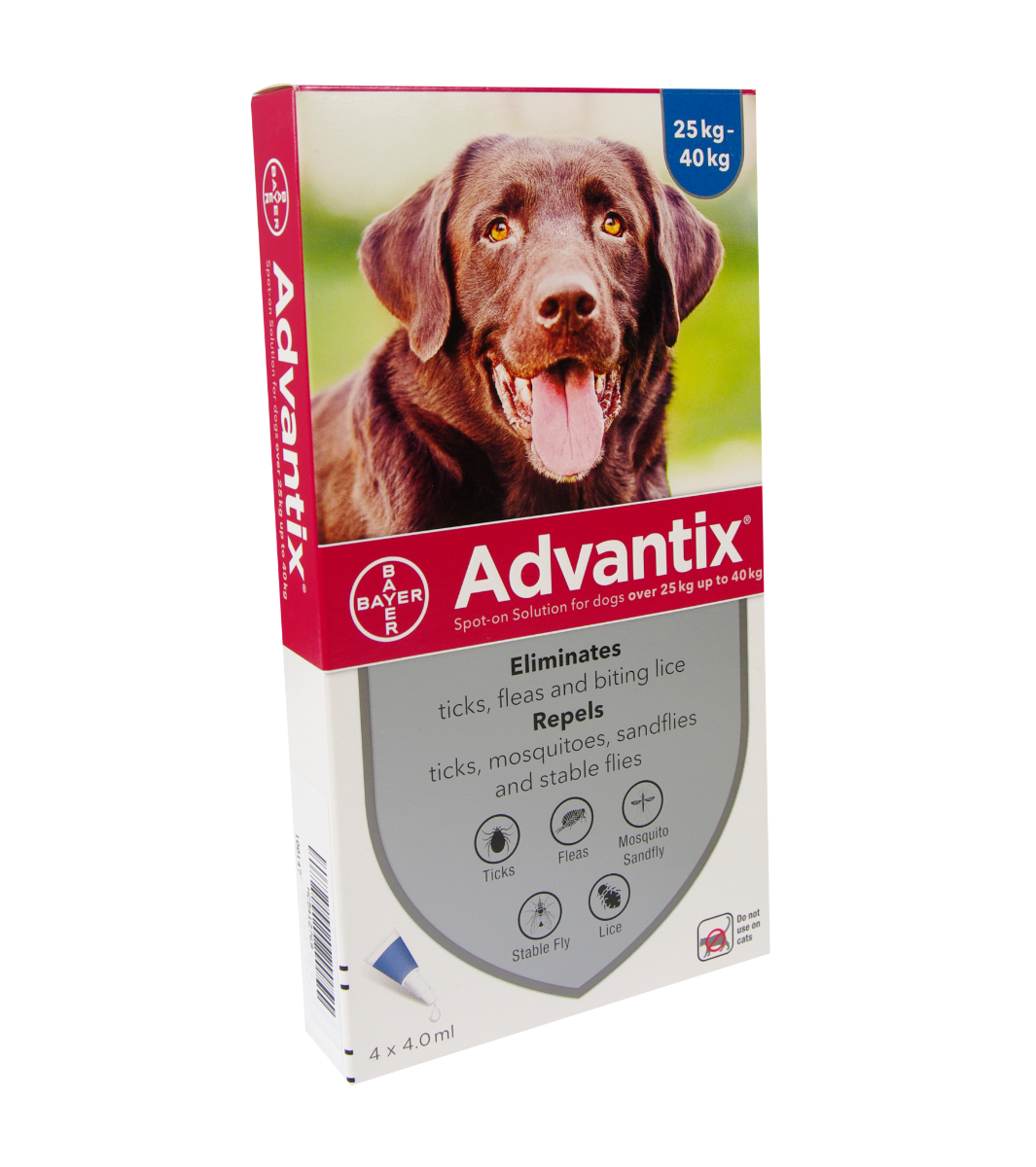 Antiparasitario Pipeta Advantix para Perros