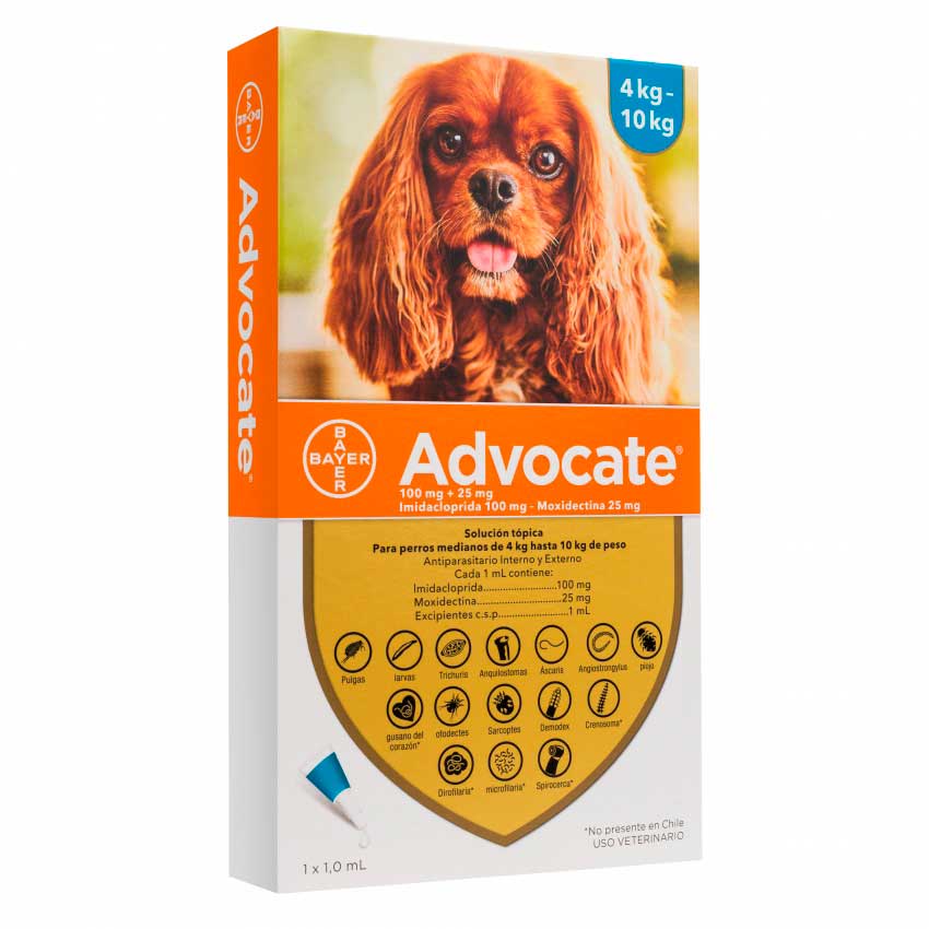 Pipeta Advocate para Perros - 10 -25 Kg