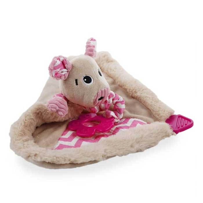 Juguete y Cama Blanky Piggy para Cachorros