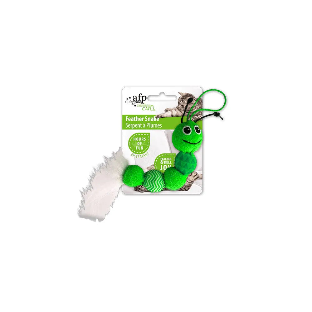 Juguete Modern Cat Feather Snake
