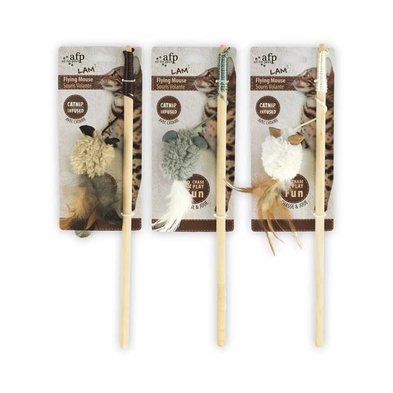 Juguete Caña de Pescar Flying Mouse