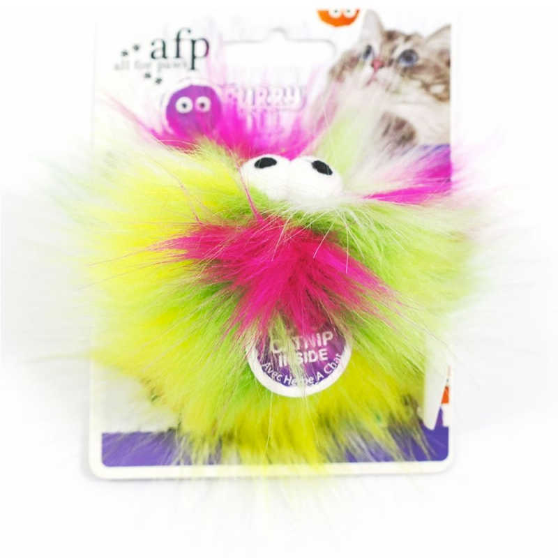 Juguete Furry Ball Fluffy - Rosado