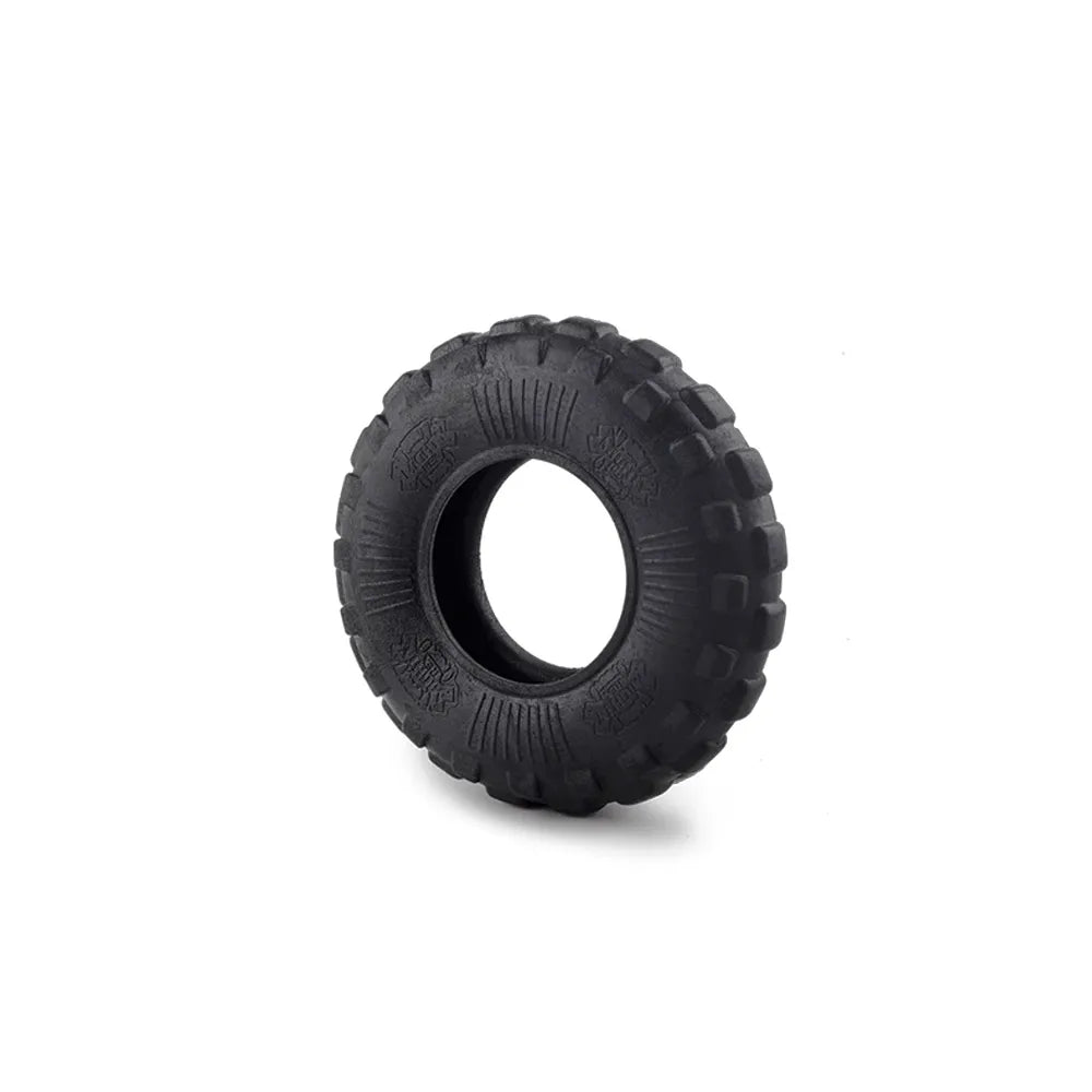 All for Paws Juguete Mighty Rex Neumático negro, juguete resistente para perros con forma de rueda y textura para morder