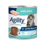 Agility Lata Merluza para Gatos - 340 g