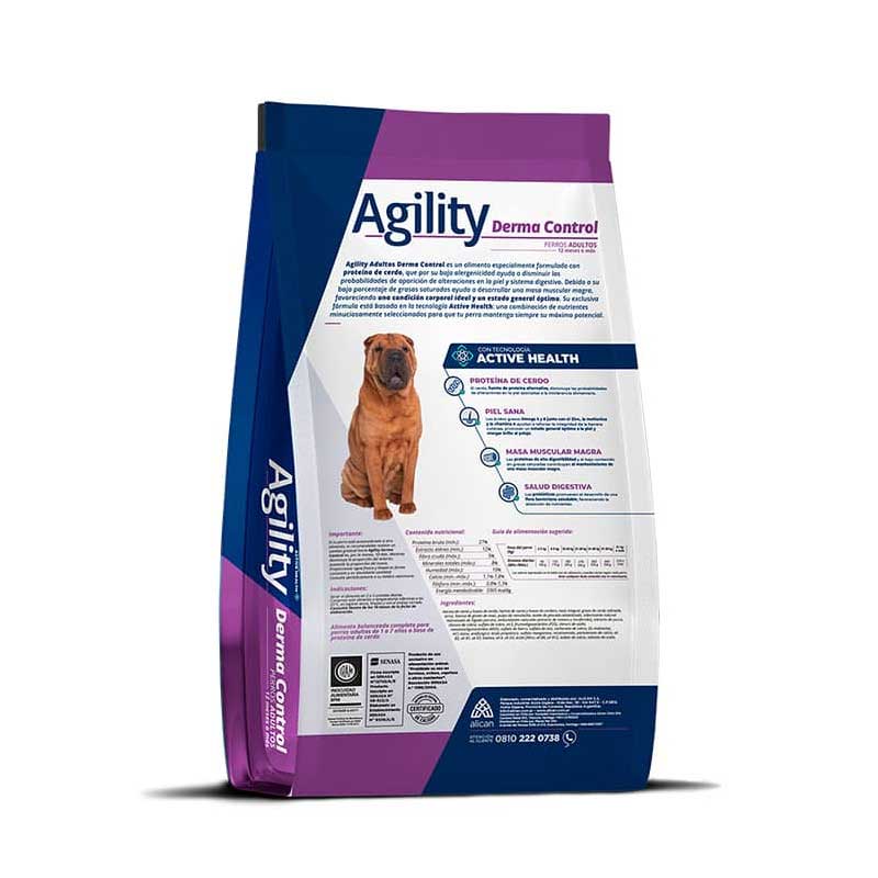 Agility Derma Control para Perros
