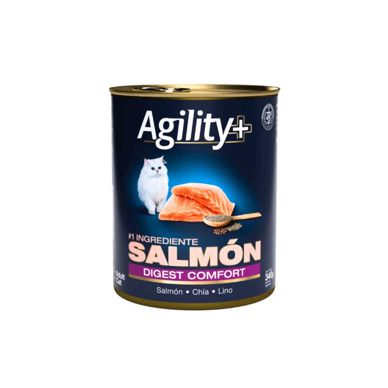 Agility+ Lata Digest Confort para Gatos 340 g