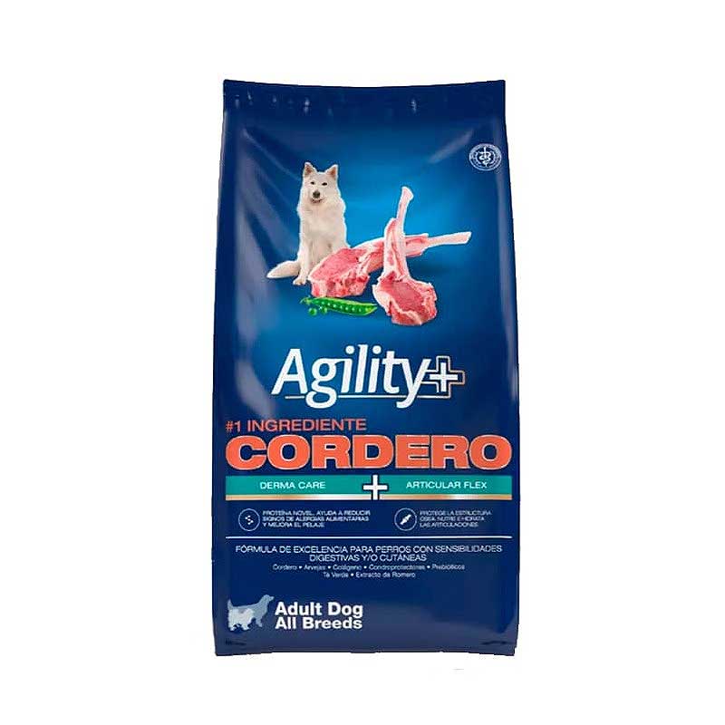 Agility+ Cordero para Perros Todas las Razas