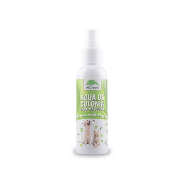 AllGreen Agua de Colonia Manzana Verde Orgánica para Mascotas 100 ml