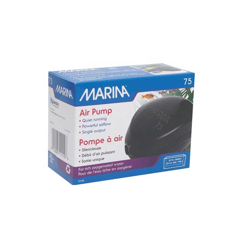 Bomba de Aire Marina 75 para Acuarios