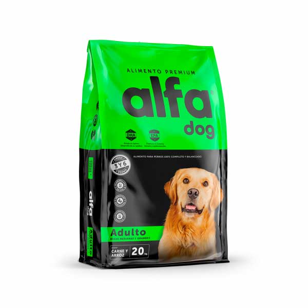 Alfa Dog Alimento para Perros Adultos - 20 Kg