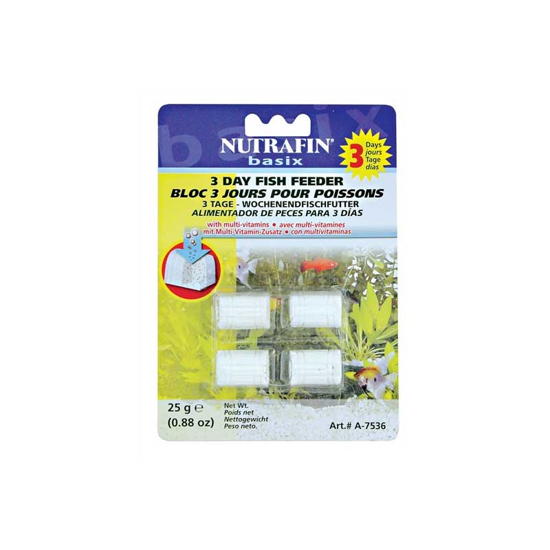 Alimentador Nutrafin de 3 Dias para Peces