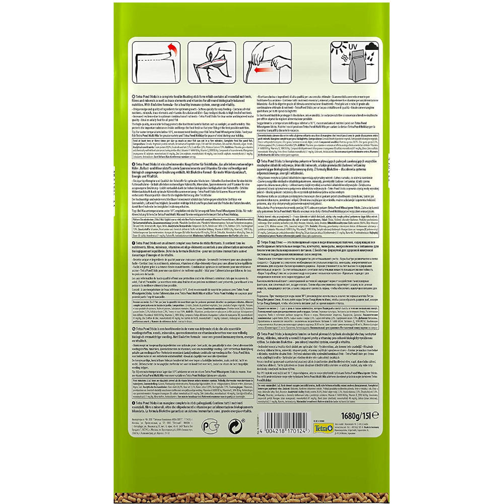 Alimento para Peces de Estanque "Pond Sticks" Tetra