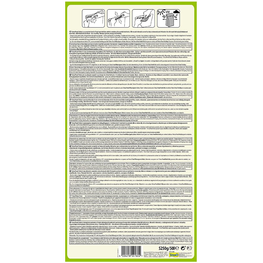 Alimento para Peces de Estanque "Pond Sticks" Tetra
