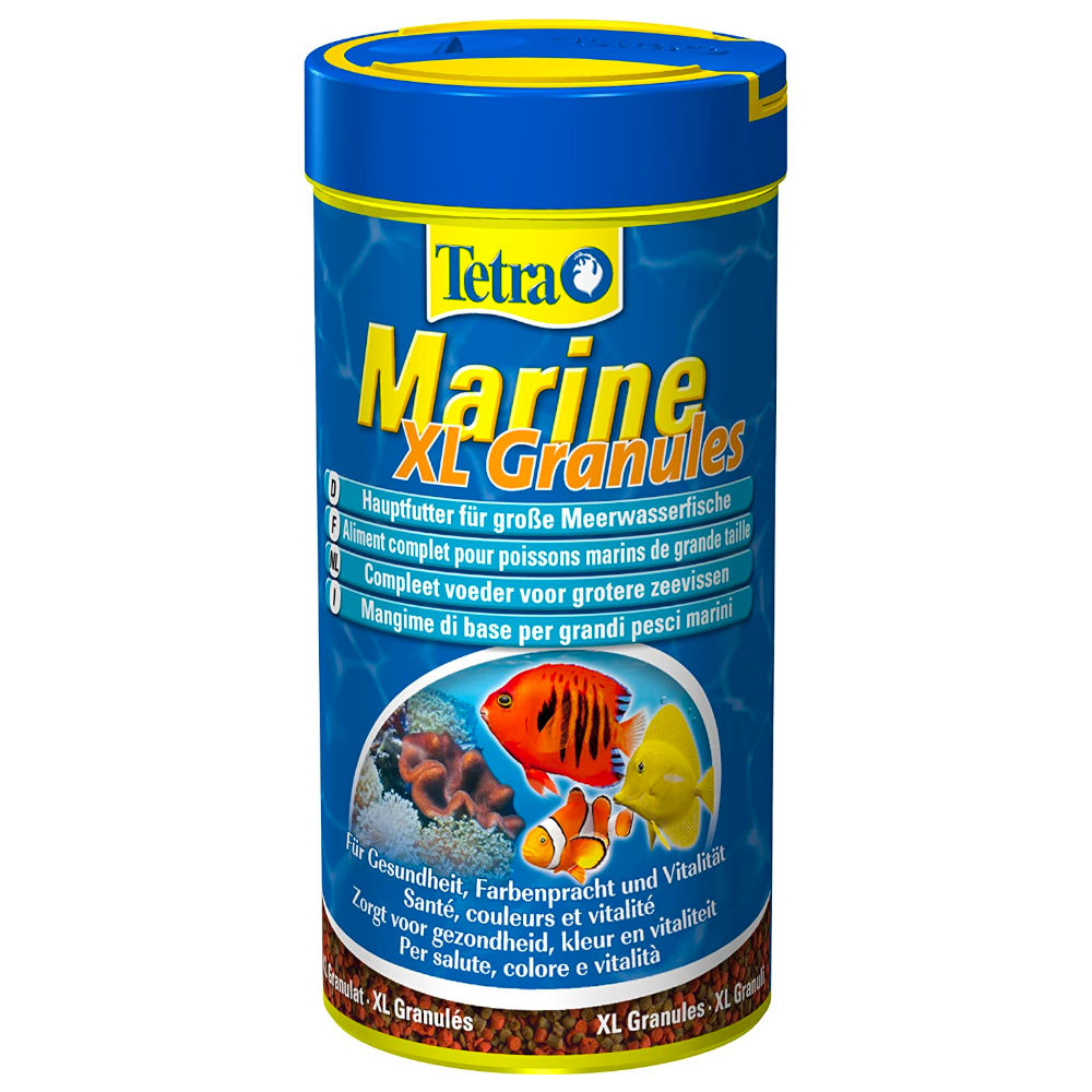 Alimento para Peces Marinos "Marine XL Granules" Tetra - 250 ml - 110 g