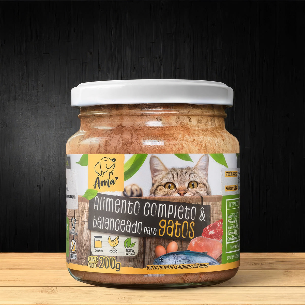 Ama Alimento Húmedo para Gatos