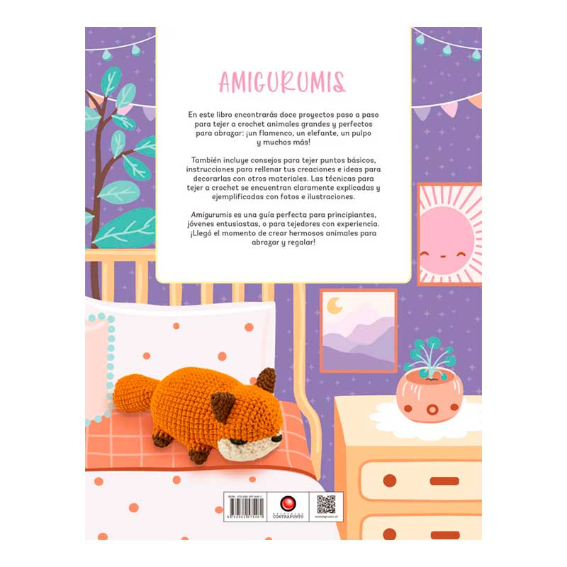 Amigurumis. Aprende A Tejer A Crochet 12 Adorables Animales