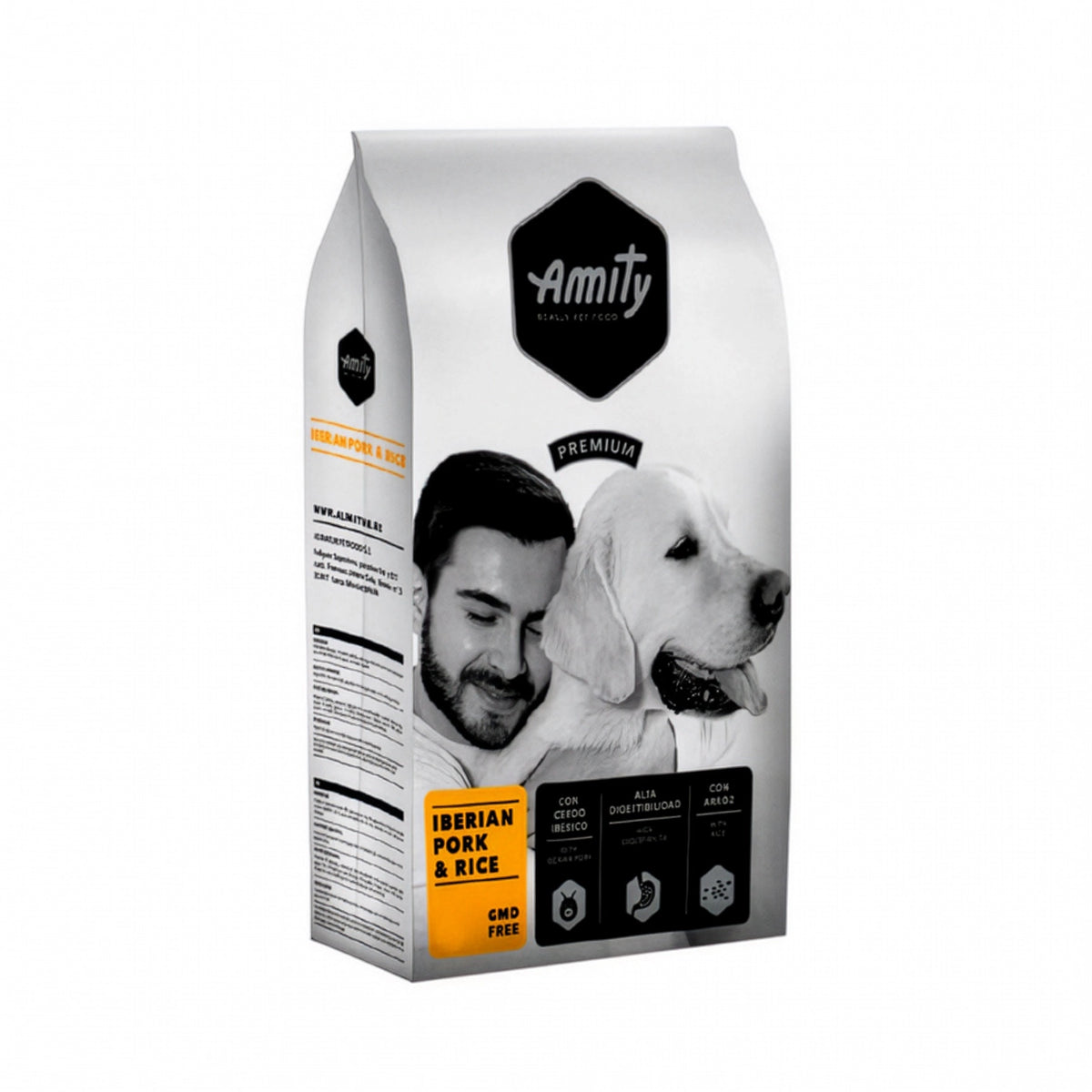 Amity Premium Cerdo Ibérico y Arroz para Perros