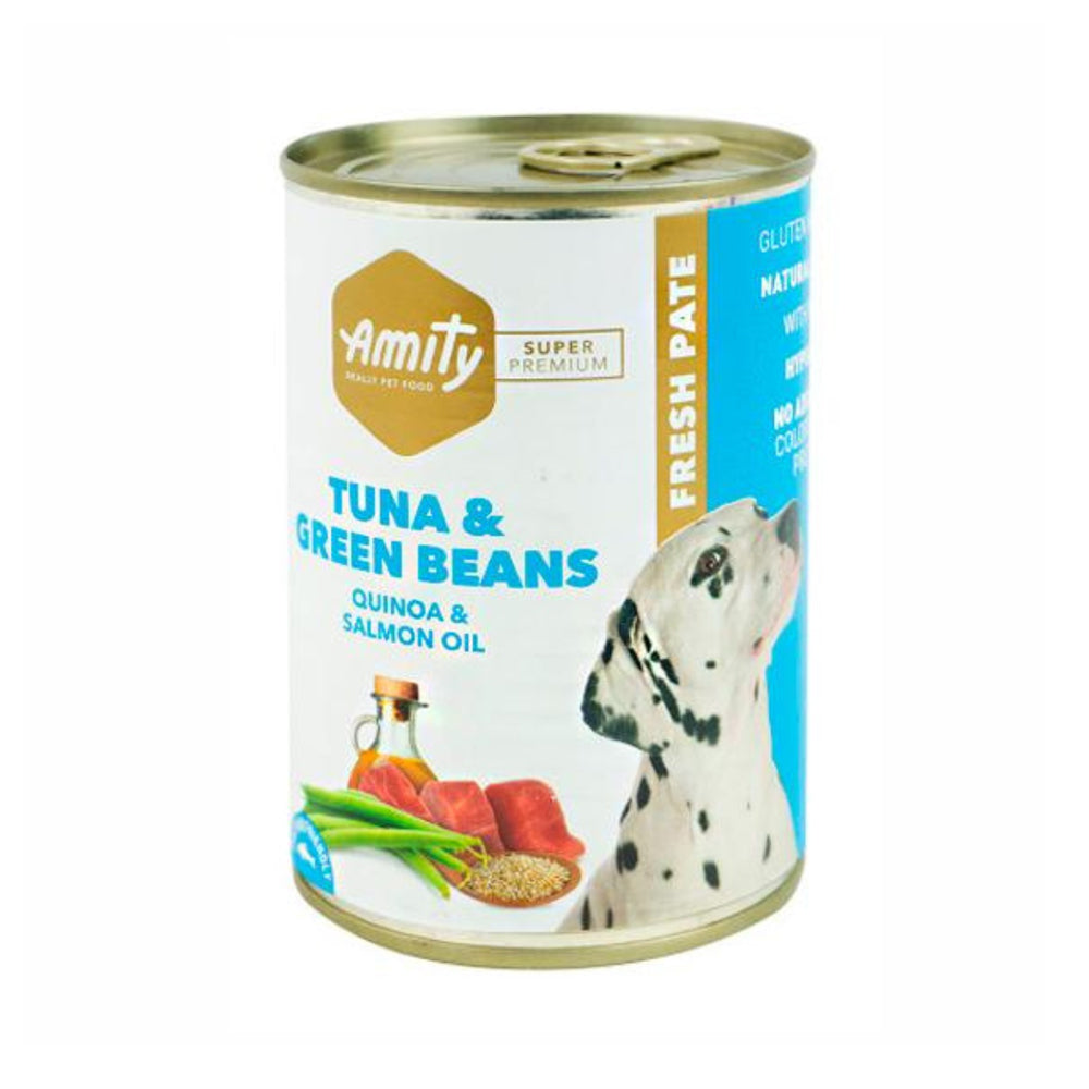 Amity Lata Atún y Green Beans para Perros 400 g