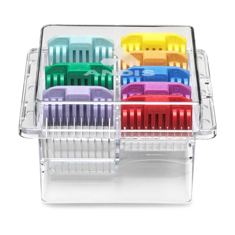 Set Alzadores Acero Inoxidable Andis 8 Piezas