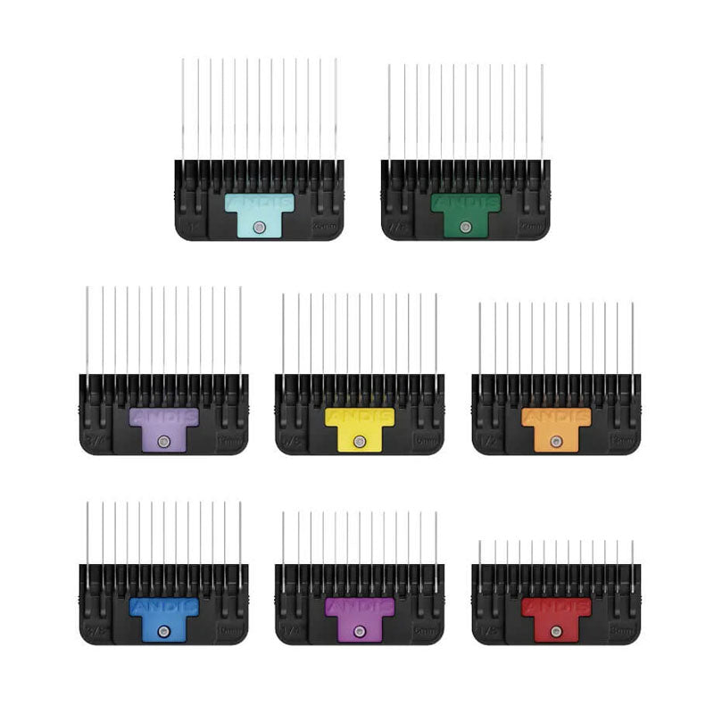 Set Alzadores Metálicos Wide Andis 8 piezas