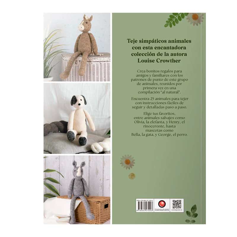 Animales Tejidos. 25 Patrones De Punto Para Crear Adorables Personajes