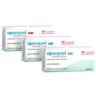 Apoquel Zoetis (20 comprimidos) - 3,6 mg