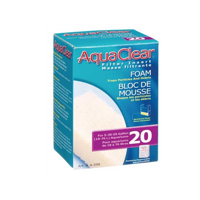 Repuesto Espuma Aquaclear 20