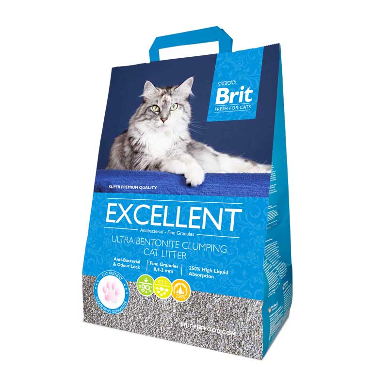 Arena Sanitaria Bentonita Brit Fresh para Gatos - 10 Kg
