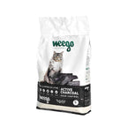 Arena Aglutinante Carbón Activo Weego para Gatos - 4,3 Kg
