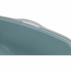 Arenero Cerrado Smart Cat Moderna color blanco y verde agua, caja sanitaria para gatos con puerta abatible y diseño cubierto.