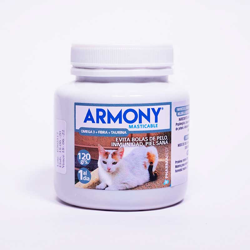 Armony Masticable Omega 3 para Gatos