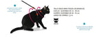 Set Arnés y Correa para Gatos "Prisma" Zee.Cat